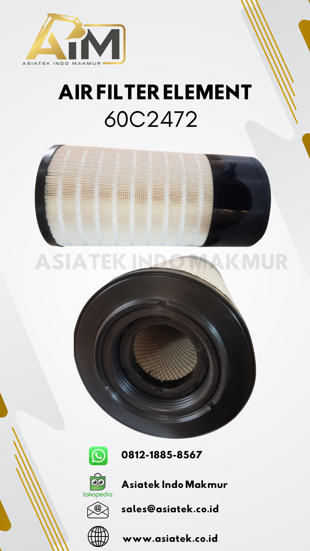 AIR FILTER ELEMENT (60C2472)